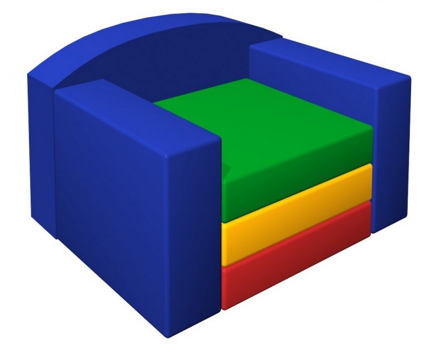 Мягкий модуль ДМ Кресло